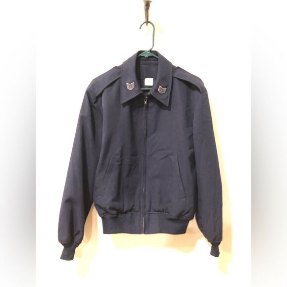 VNT Military Bomber Jacket—Metal Pins and Shoulder straps—Unisex lightweight 🔥 - Picture 10 of 14